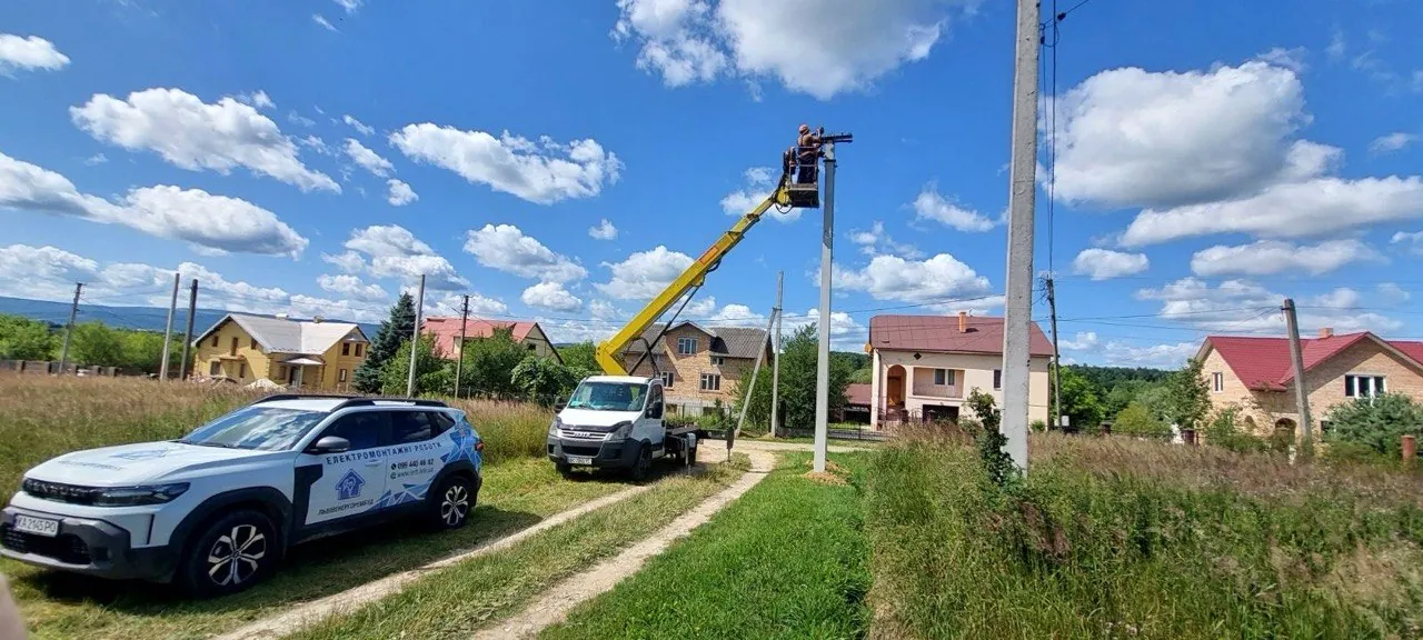 Електромонтажні роботи, реалізований об'єкт, Львів — Львівенергорембуд